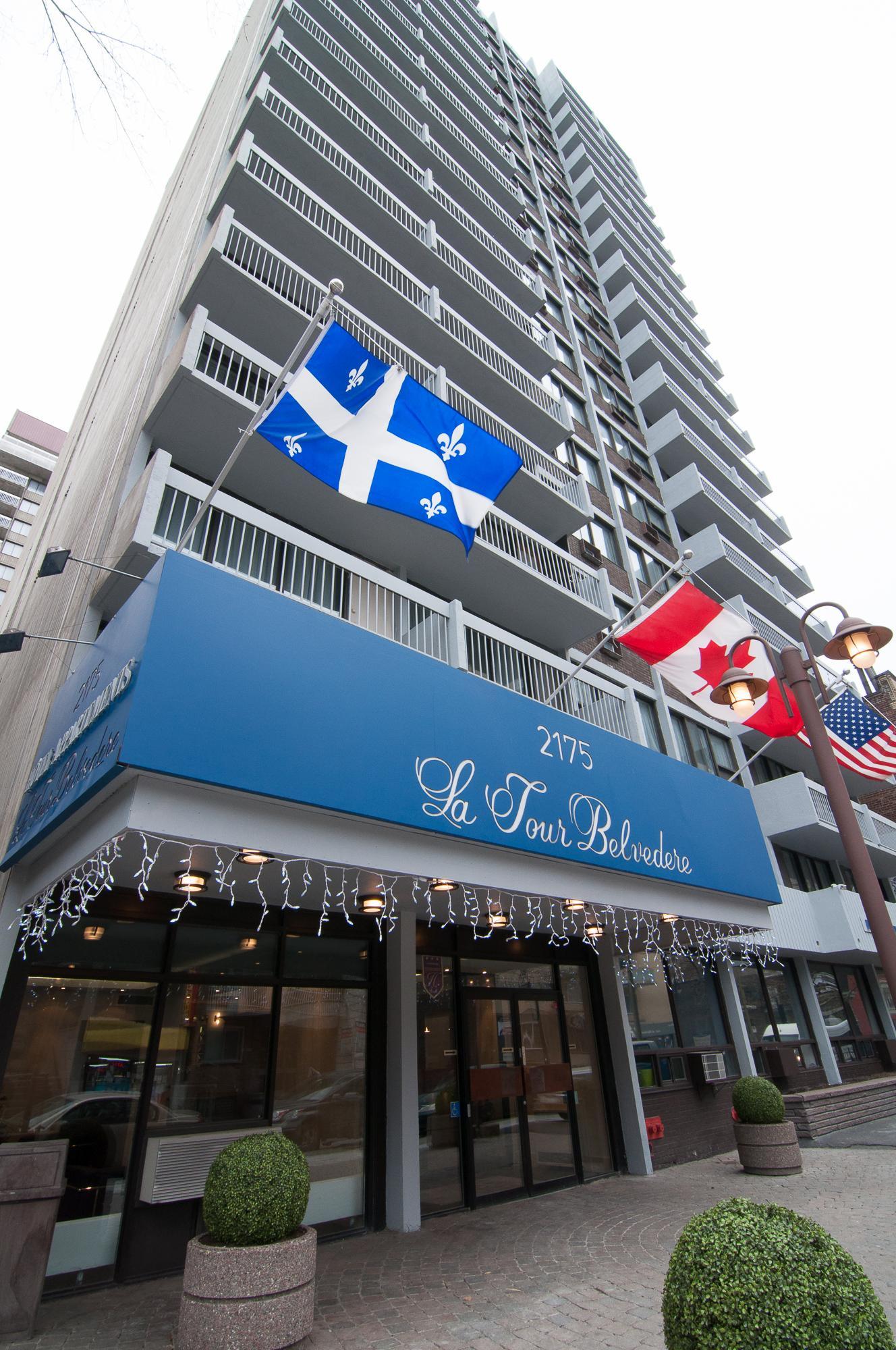 La Tour Belvedѐre Hotel Montréal Kültér fotó